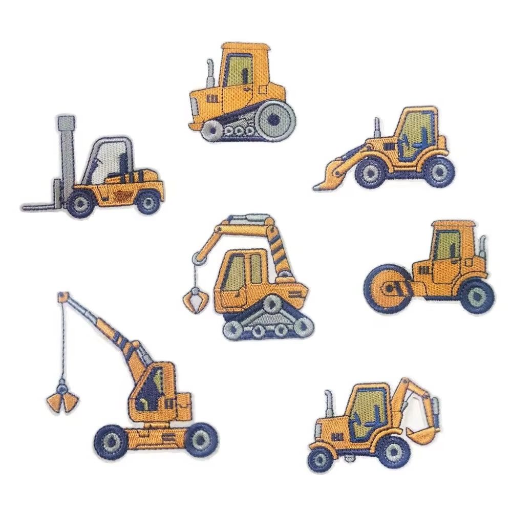 7Pcs Cartoon Yellow engineerin - огляд і ціна Kids Outdoor Excavator