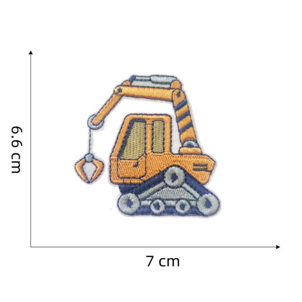 7Pcs Cartoon Yellow engineerin - огляд і ціна Kids Outdoor Excavator