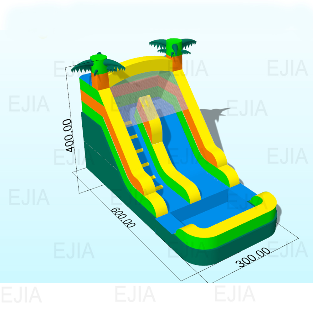 Backyard Inflatable Slides wit - огляд і ціна Kids Outdoor Slide