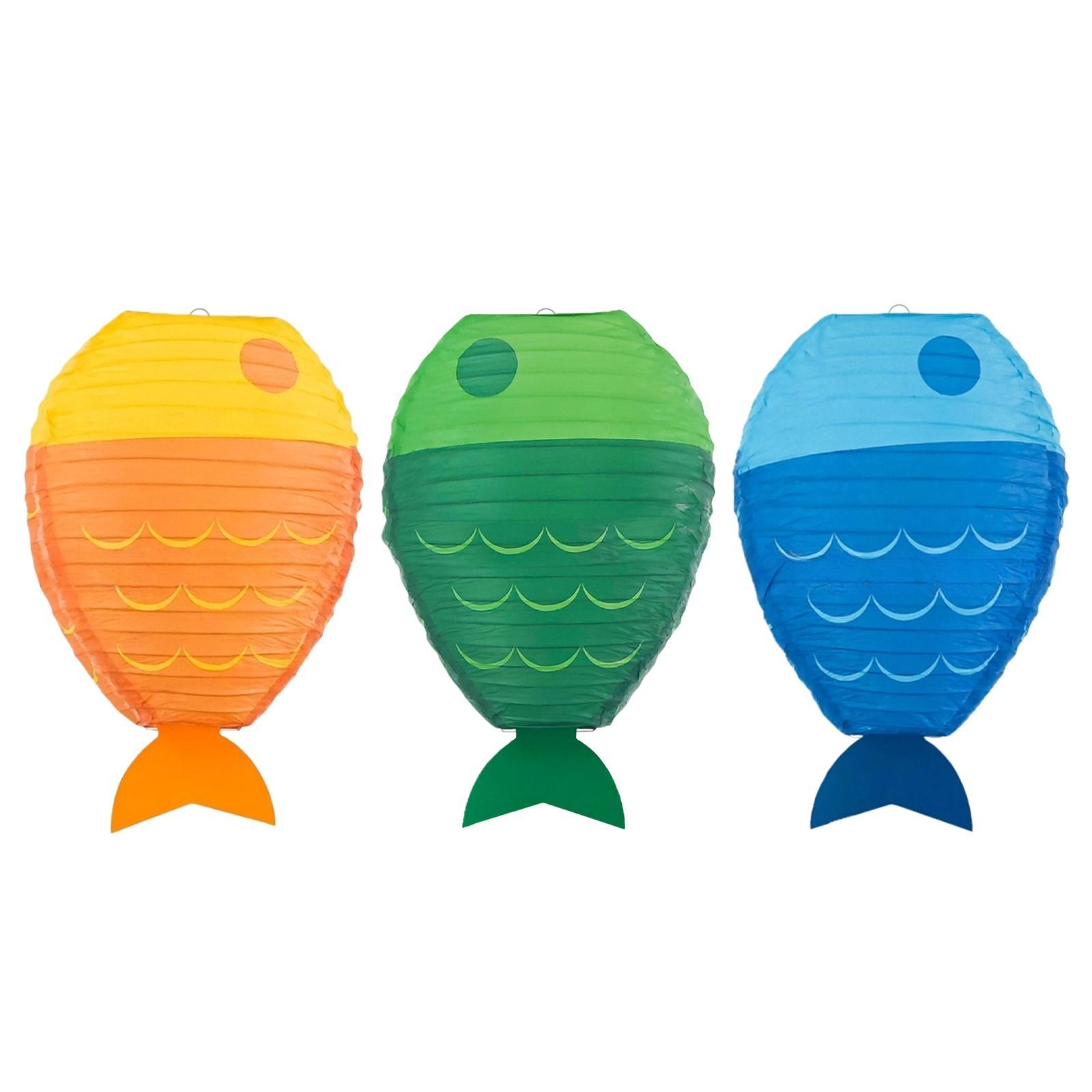 Fish Paper Lantern Cute Craft  - огляд і ціна Kids Outdoor Decor
