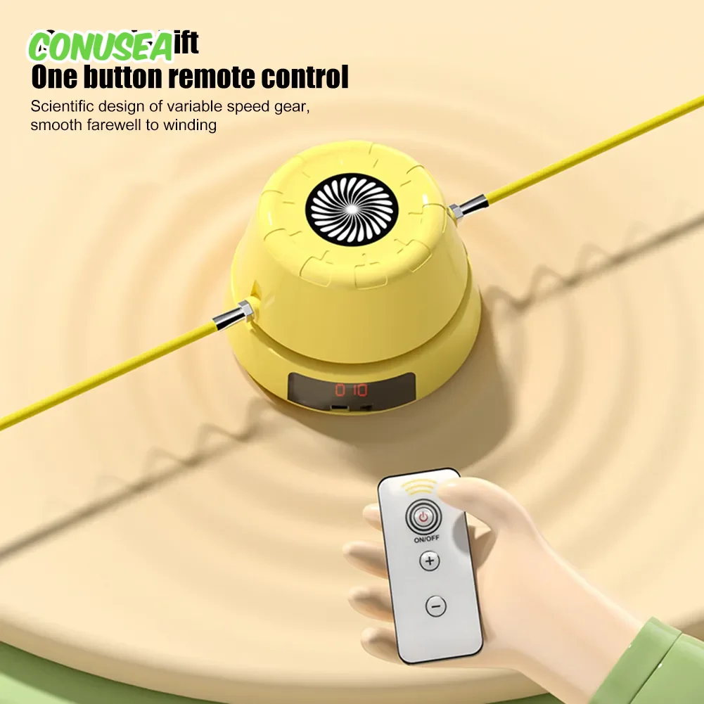 Electric Rope Skipping Machine - огляд і ціна Kids Outdoor Jumping Toys
