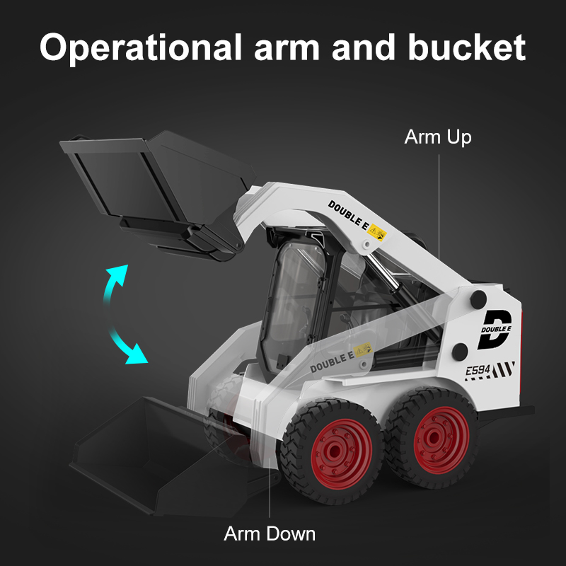 2025 Double E RC Truck Loader  - огляд і ціна Kids Outdoor Excavator