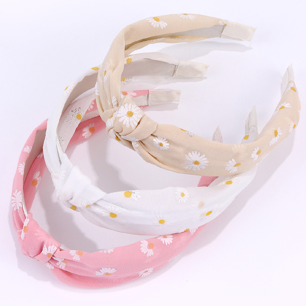 3pcs/set Daisy Pattern Headban - огляд і ціна Kids Outdoor Outfit