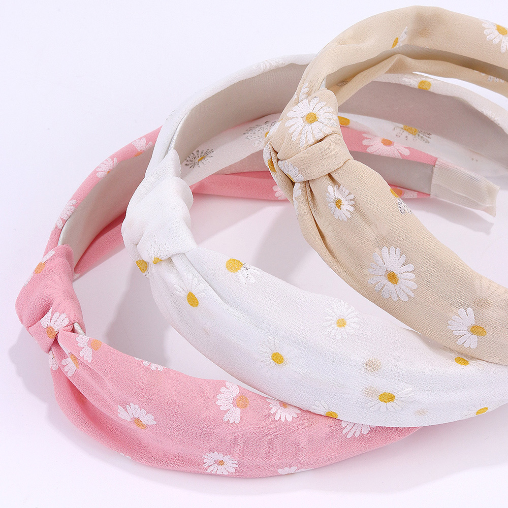 3pcs/set Daisy Pattern Headban - огляд і ціна Kids Outdoor Outfit