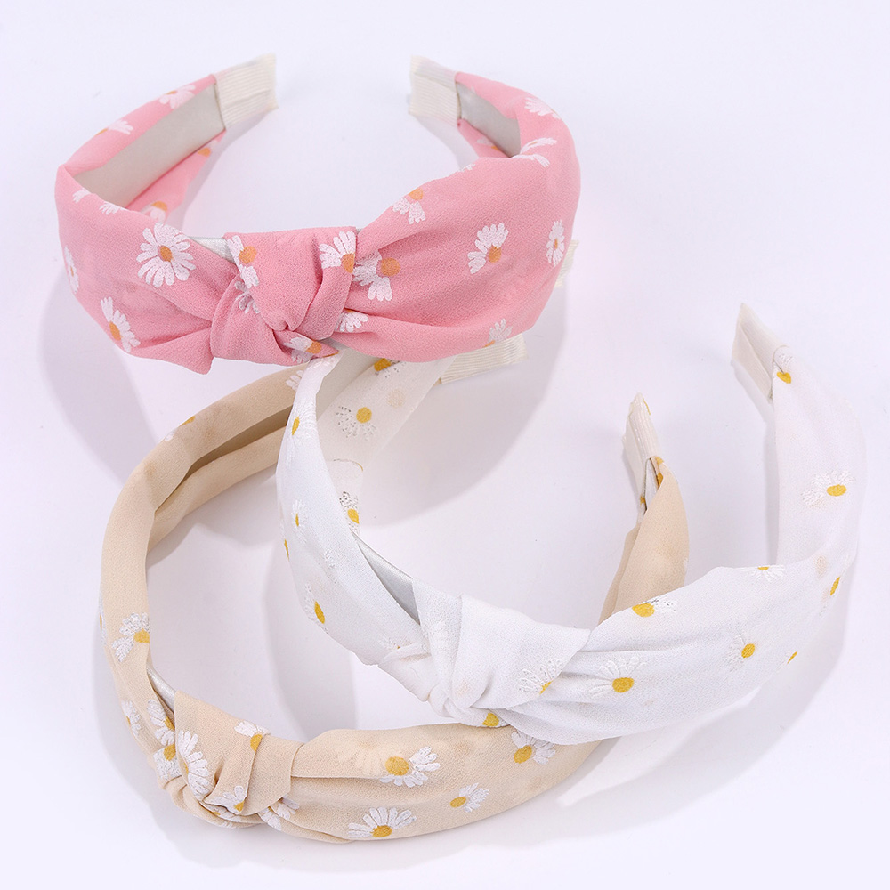 3pcs/set Daisy Pattern Headban - огляд і ціна Kids Outdoor Outfit