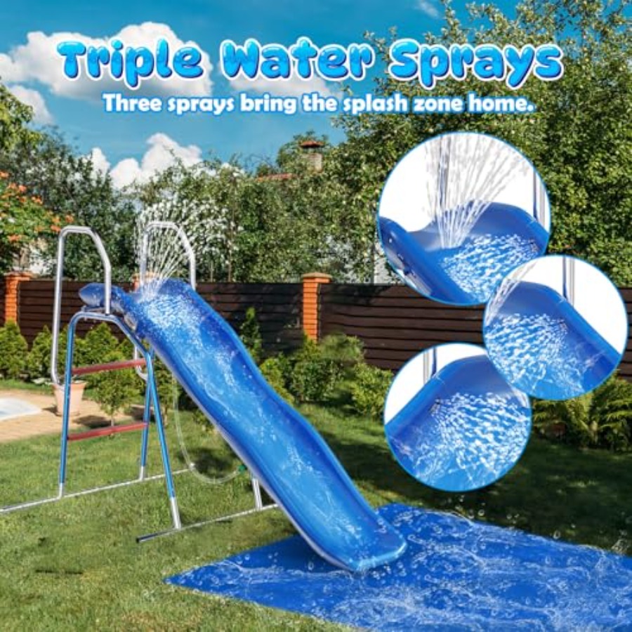 Backyard water slide for kids, - огляд і ціна Kids Outdoor Water Sprinkler