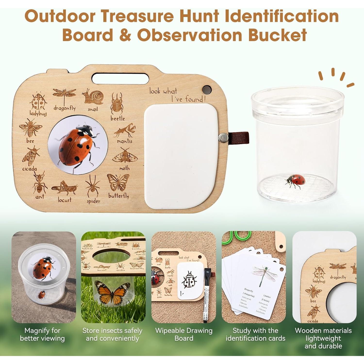 Bug Catcher Kit for Kids with  - огляд і ціна Kids Outdoor Adventure Kit