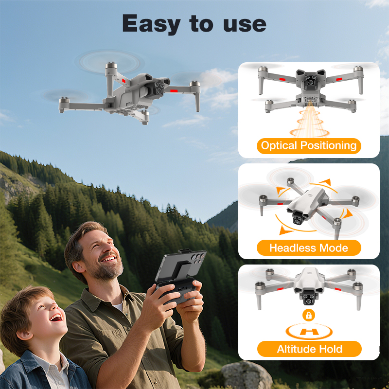 NEW Hot L017 Pro Drone Brushle - огляд і ціна Kids Outdoor Toy Storage