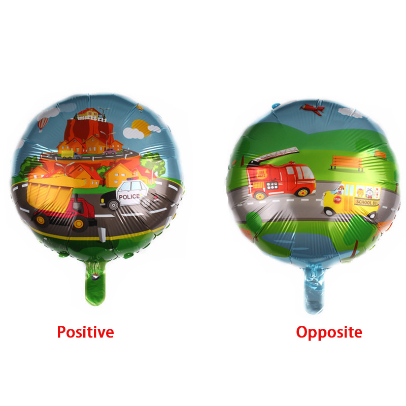 10pcs 18inch Cartoon car engin - огляд і ціна Kids Outdoor Excavator