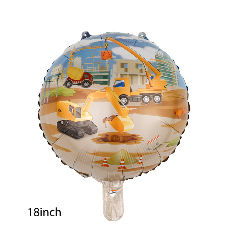 10pcs 18inch Cartoon car engin - огляд і ціна Kids Outdoor Excavator