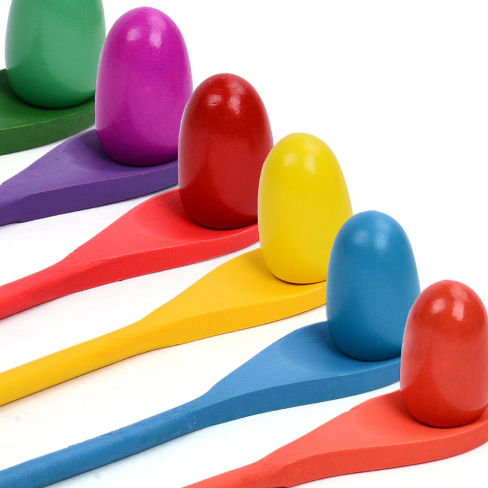 6 Pieces Egg Spoon Race Game H - огляд і ціна Kids Outdoor Yard Toys