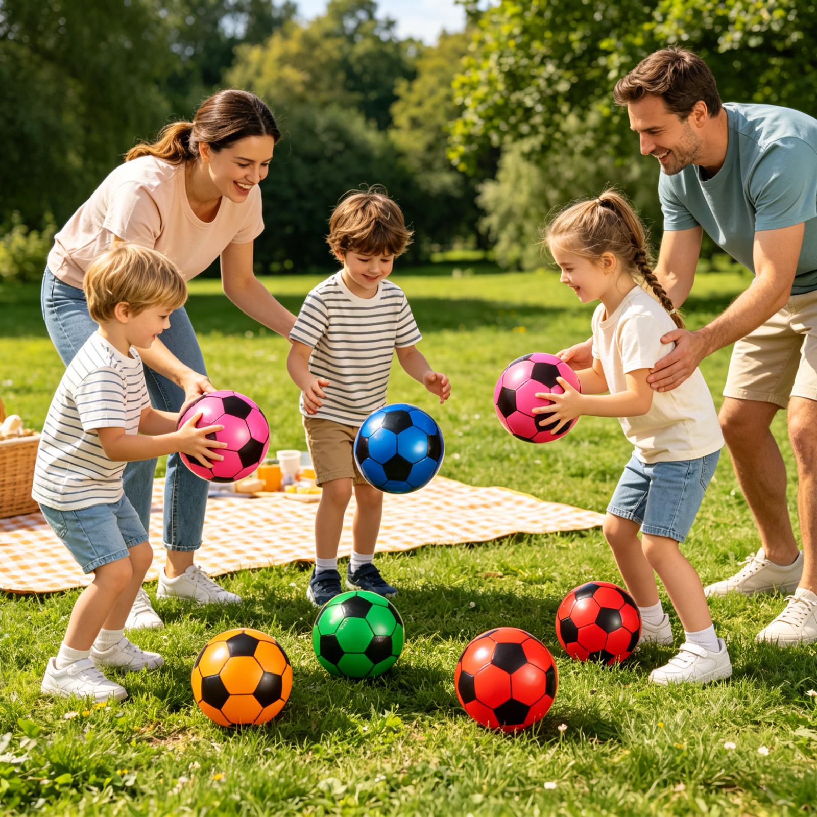 Soccer Ball Inflatable 6 Piece - огляд і ціна Kids Outdoor Yard Toys