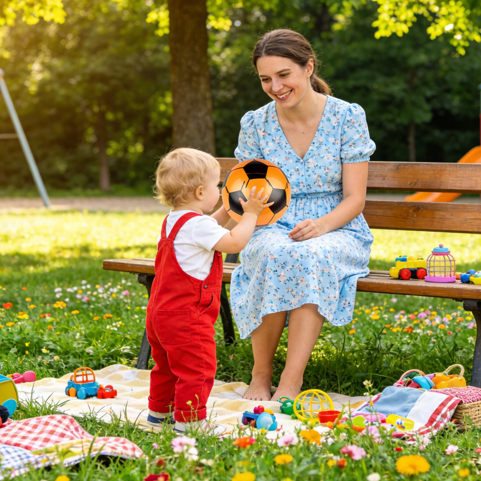 Soccer Ball Inflatable 6 Piece - огляд і ціна Kids Outdoor Yard Toys
