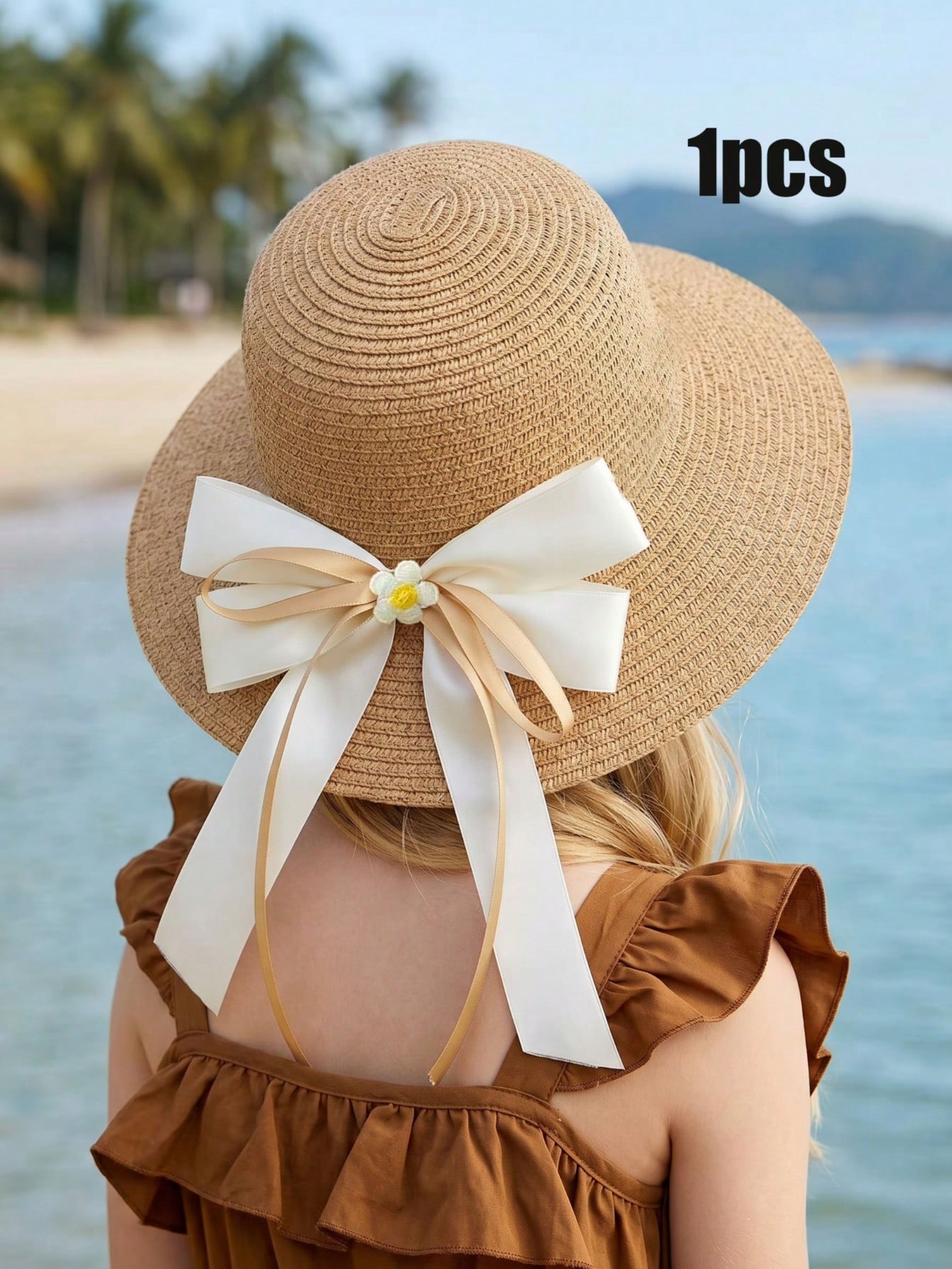 1Pc 3-8Y Girls Coffee Bow Stra - огляд і ціна Play Kids Outdoor