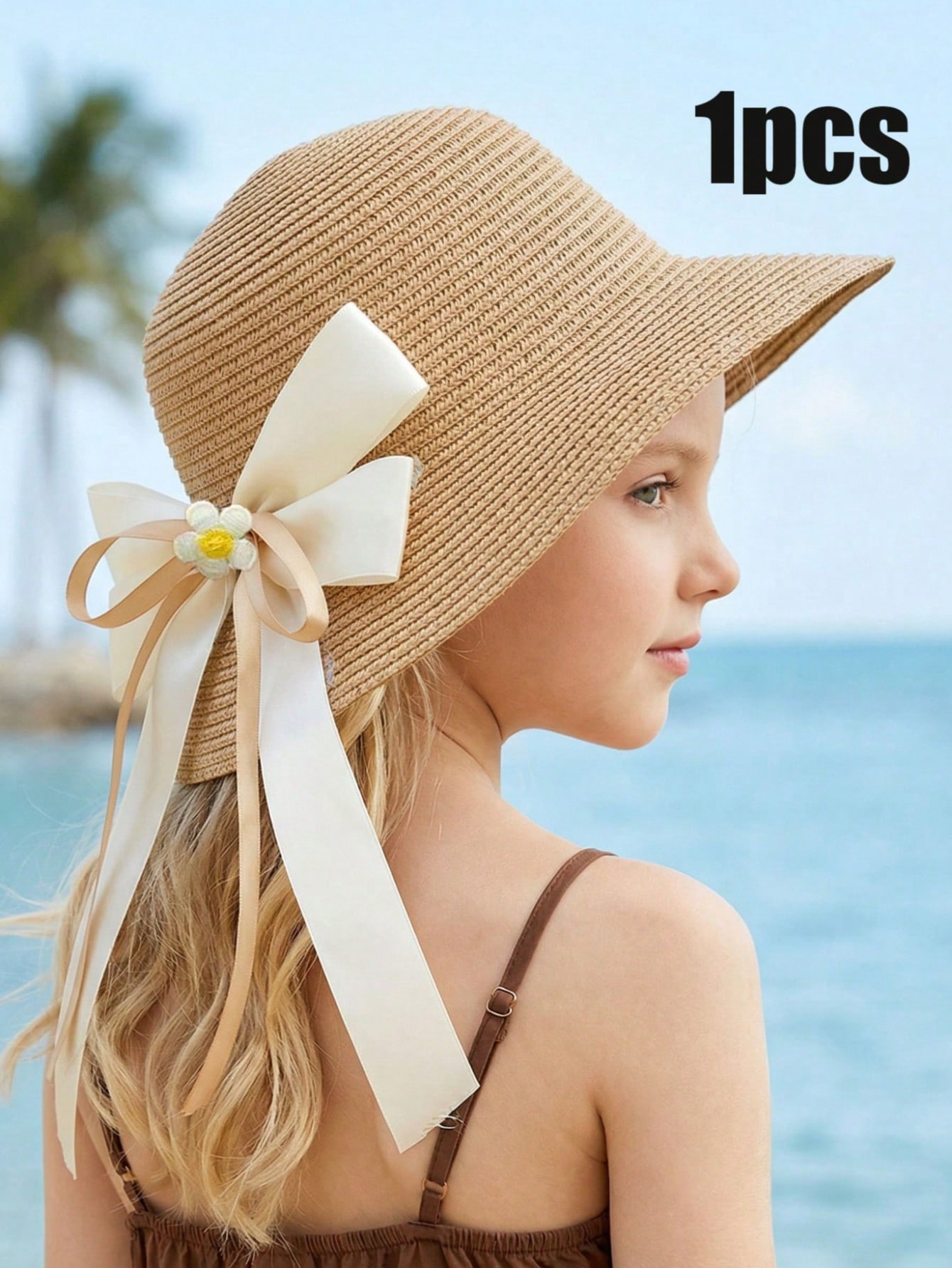 1Pc 3-8Y Girls Coffee Bow Stra - огляд і ціна Play Kids Outdoor