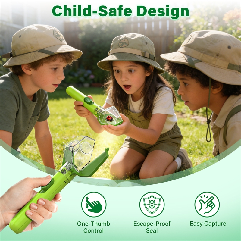 Kids Bug Catcher With 6X Magni - огляд і ціна Kids Outdoor Adventure Kit