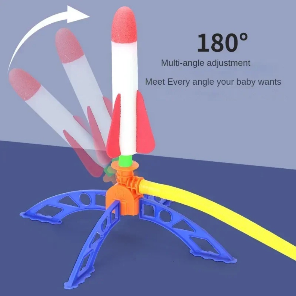 Kids Air Rocket Foot Pump Laun - огляд і ціна Kids Outdoor Jumping Toys
